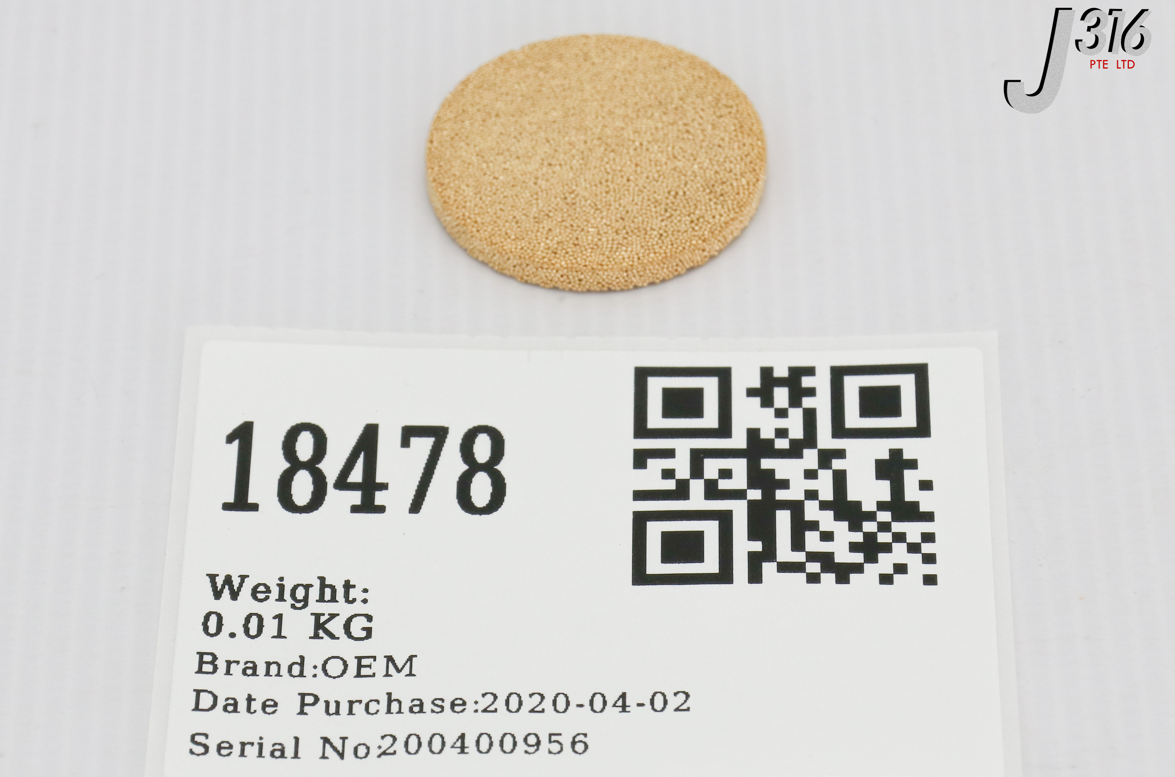 オーダー受付⑤ 18478 OEM FILTER, BRONZE, F30, 1.25X1/8 (NEW) 57-08-00630 | eBay